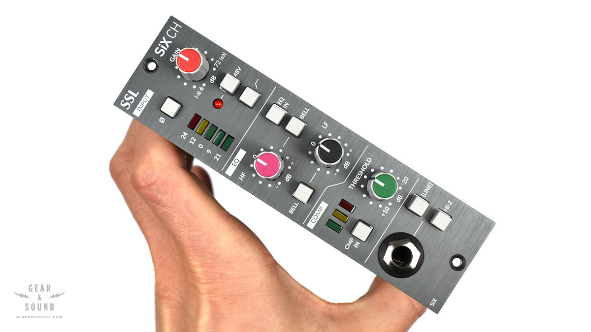 Review: SSL SiX CH channel strip - Gear and Sound