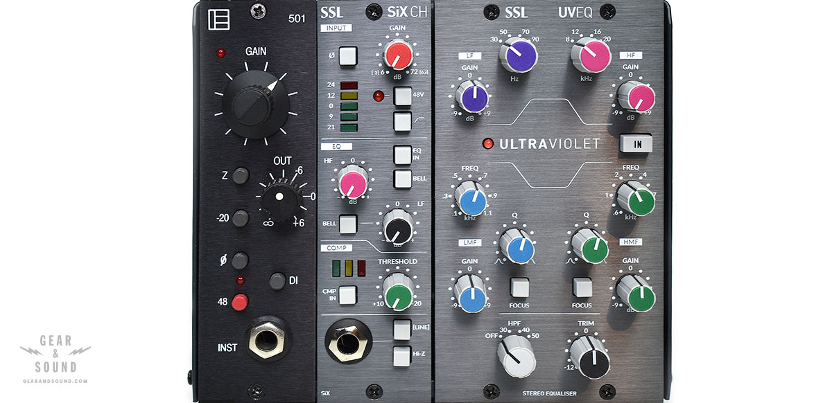 Review: SSL SiX CH channel strip - Gear and Sound
